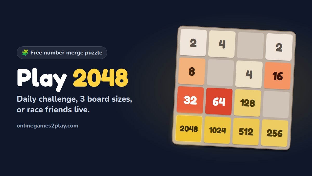 2048 game preview