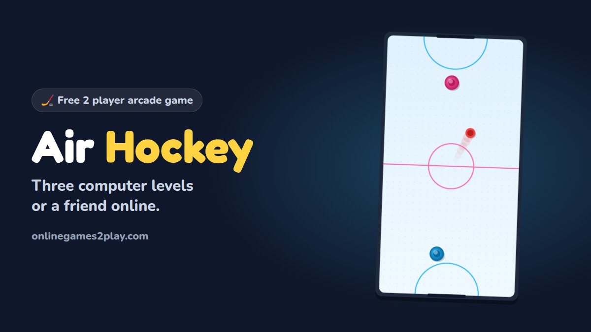 Air Hockey game preview