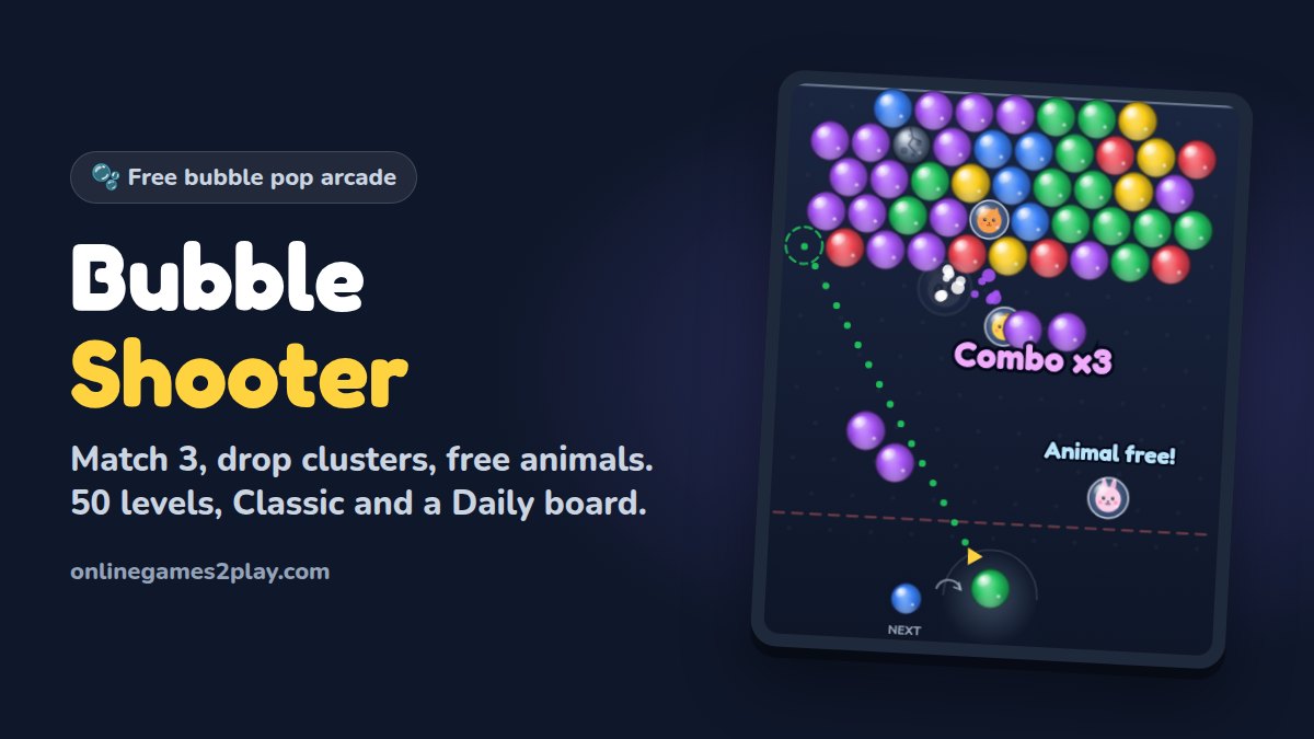 Bubble Shooter game preview