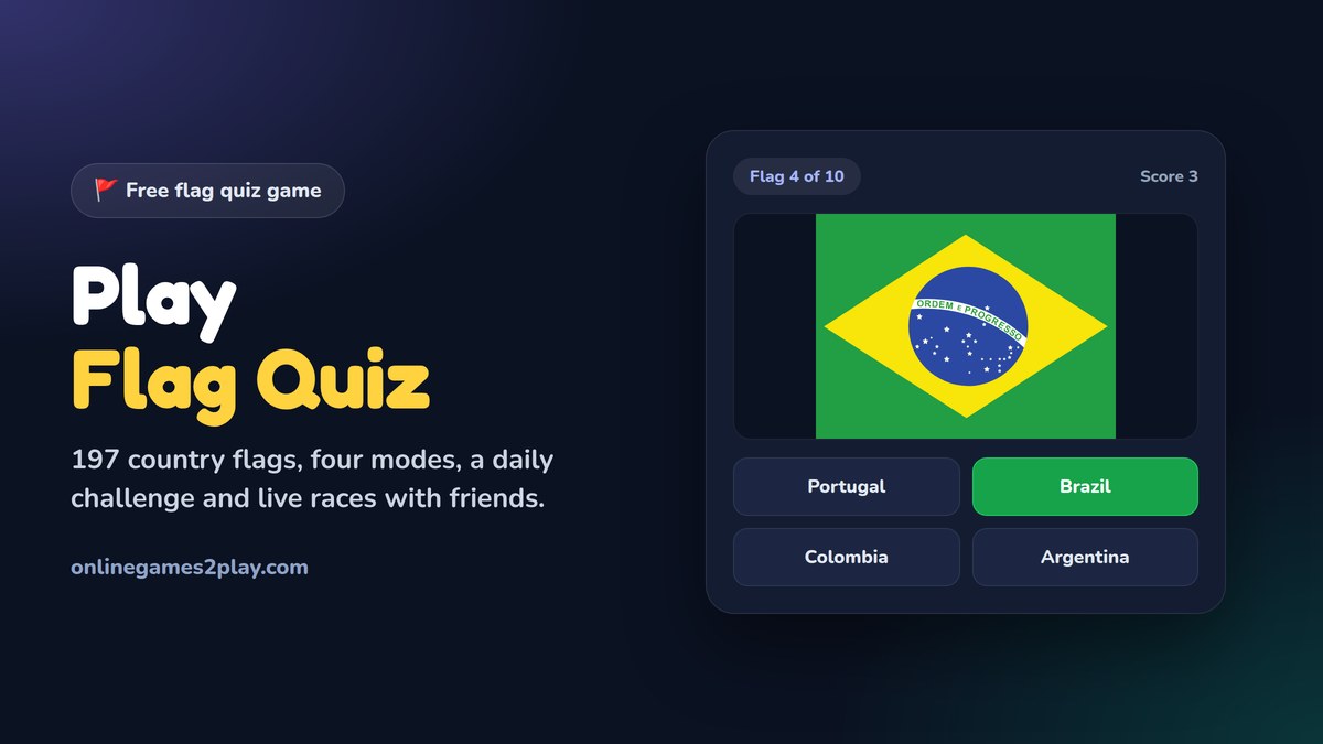 Flag Quiz game preview