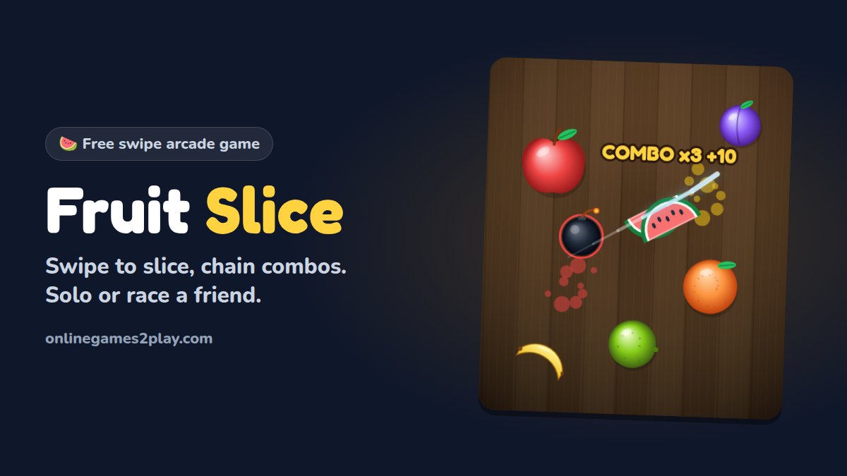 Fruit Slice game preview