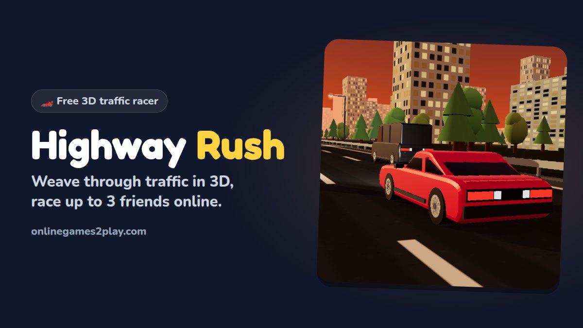 Highway Rush game preview