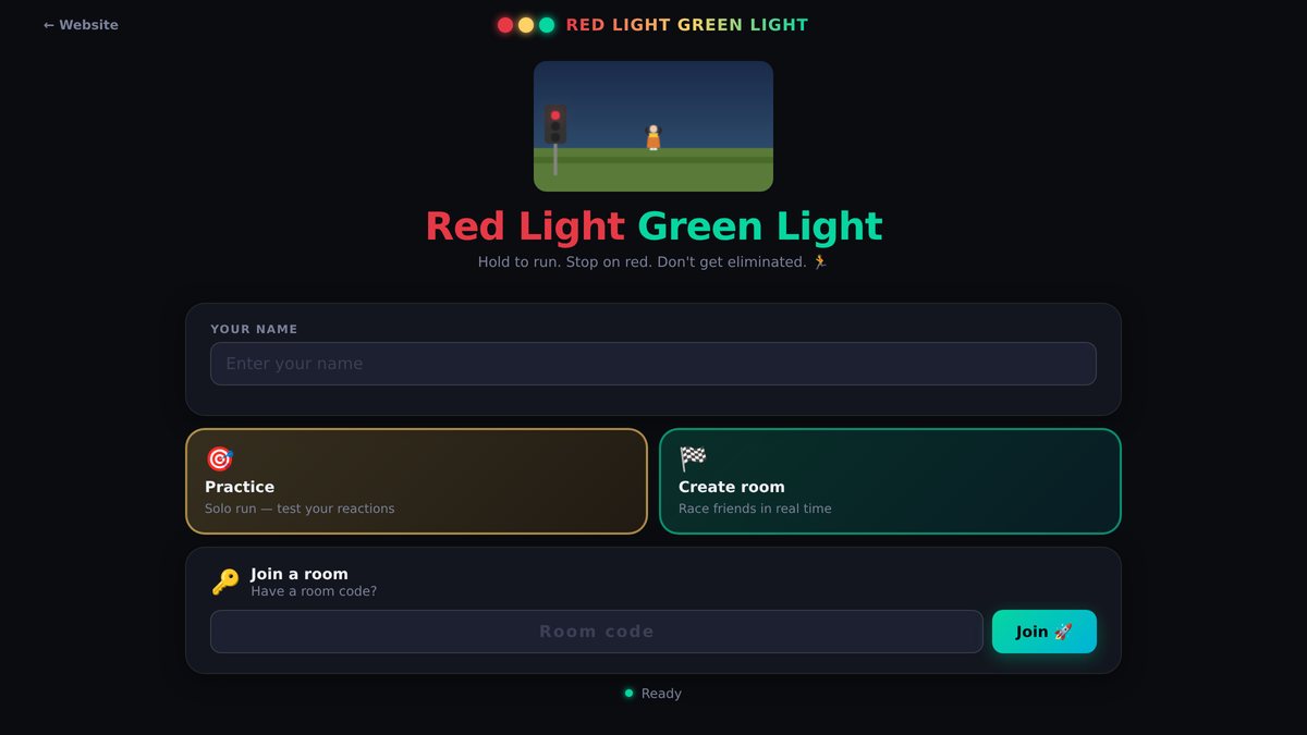 Red Light Green Light, free online multiplayer survival game